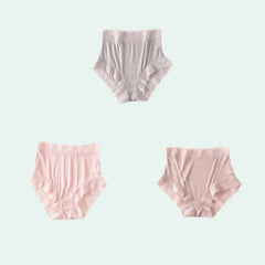 Boxer taille haute en soie et dentelle - Lot de 3 - Satin Lifestyle