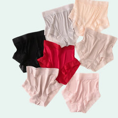 Boxer taille haute en soie et dentelle - Lot de 3 - Satin Lifestyle