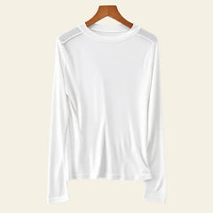 Chemisier manches longues soie et viscose | Satin Lifestyle