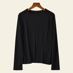Chemisier manches longues soie et viscose | Satin Lifestyle