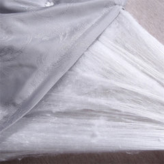 Couette jacquard rembourrée en soie | Satin Lifestyle
