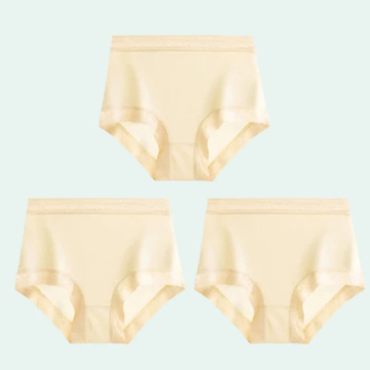 Culotte boxer sans coutures en soie naturelle - Lot de 3 - Satin Lifestyle