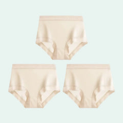 Culotte boxer sans coutures en soie naturelle - Lot de 3 - Satin Lifestyle