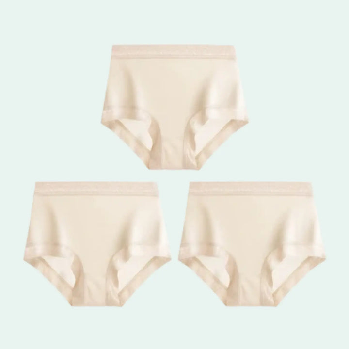 Culotte boxer sans coutures en soie naturelle - Lot de 3 - Satin Lifestyle