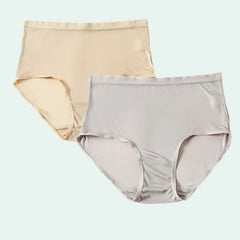 Culotte taille haute sans couture 100% soie - Lot de 2 - Satin Lifestyle