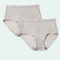 Culotte taille haute sans couture 100% soie - Lot de 2 - Satin Lifestyle