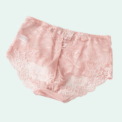 Culotte en soie et dentelle transparente - Lot de 3 - Satin Lifestyle