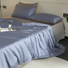 Housse de couette en soie de mûrier 22 mommes - Satin Lifestyle