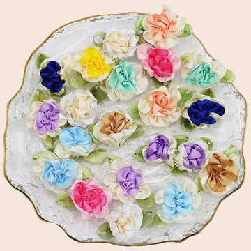 Paquet de fleurs de jasmin en satin de polyester