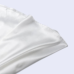 Jupe longue taille haute unie en satin l Satin Lifestyle