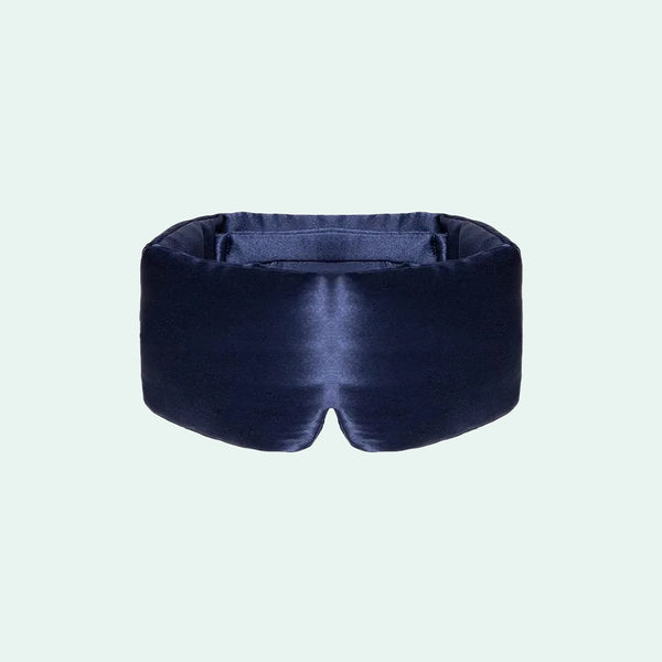 Masque de nuit brillant occultant en soie l Satin Lifestyle