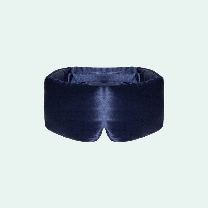 Masque de nuit brillant occultant en soie l Satin Lifestyle