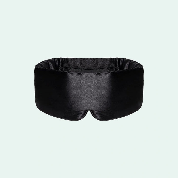 Masque de nuit brillant occultant en soie l Satin Lifestyle