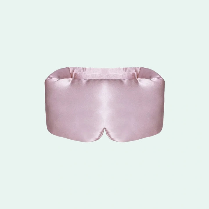 Masque de nuit brillant occultant en soie l Satin Lifestyle