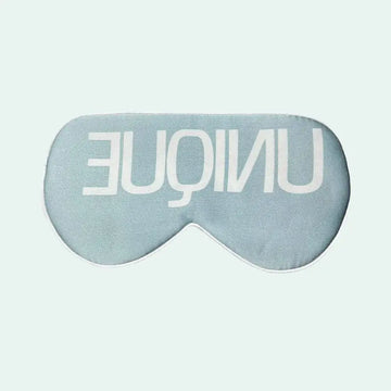 Masque de nuit en soie de mûrier motif unique