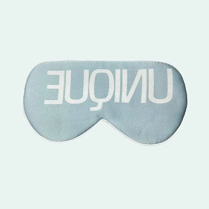 Masque de nuit en soie de mûrier motif unique