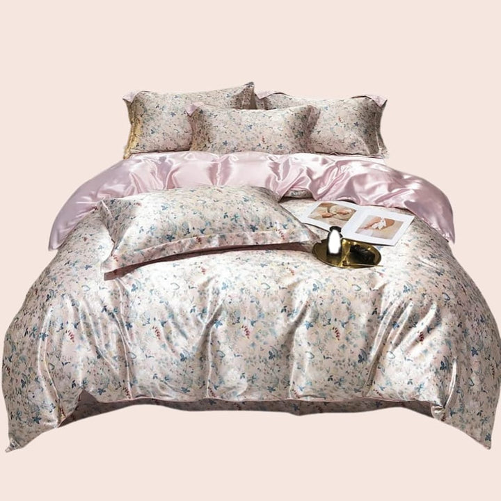 Parure de lit en soie