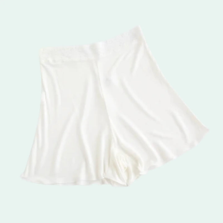 Short-boxer confort en soie et viscose - Satin Lifestyle