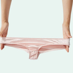 String en soie naturelle et élasthanne - Lot de 3 - Satin Lifestyle