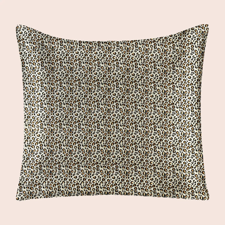 Taie d'oreiller carrée florale en soie | Satin Lifestyle