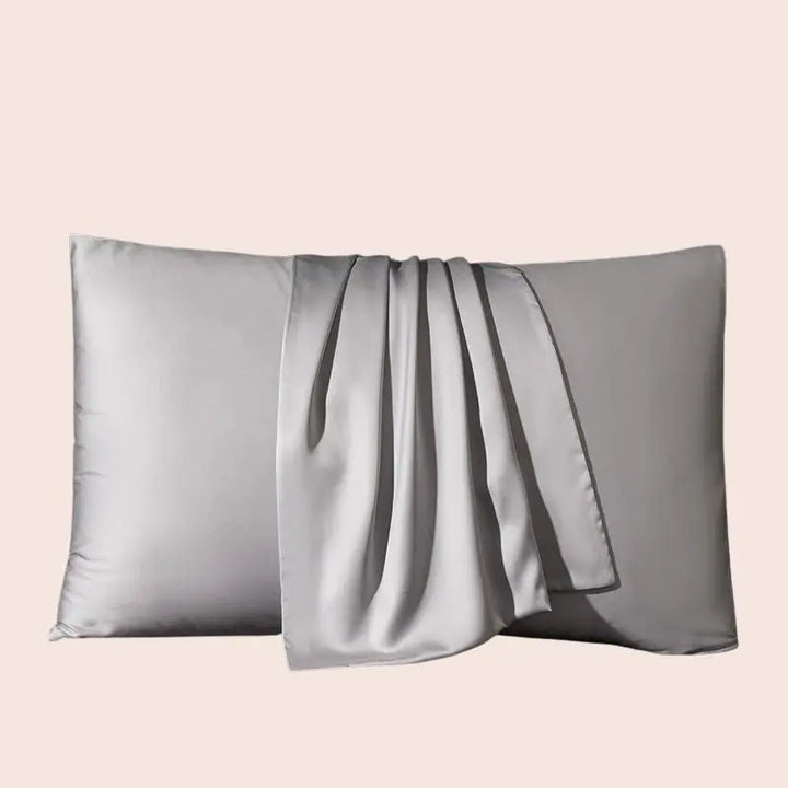 Taie d'oreiller nacrée en soie de mûrier naturelle